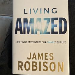 Book - Living Amazed By James Robison