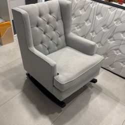 Rocking Chair Nursery Gray 