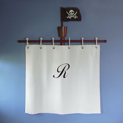 Pottery Barn Kids Monogrammed Pirate Sail Letter J