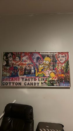 The Simpson dreams taste like cotton candy