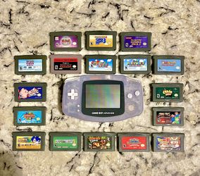 Nintendo Gameboy Advance Console Original And Many Games Sold Separately