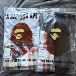 A Bathing Ape BAPE Graphic T-Shirts (2-Pack)