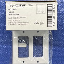 Cooper Wall Plates, Toggle Switch and USB Combo Outlets 