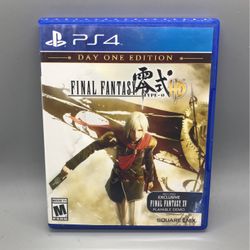 Final Fantasy Type-0 HD Day One Edition Playstation 4 PS4 Game