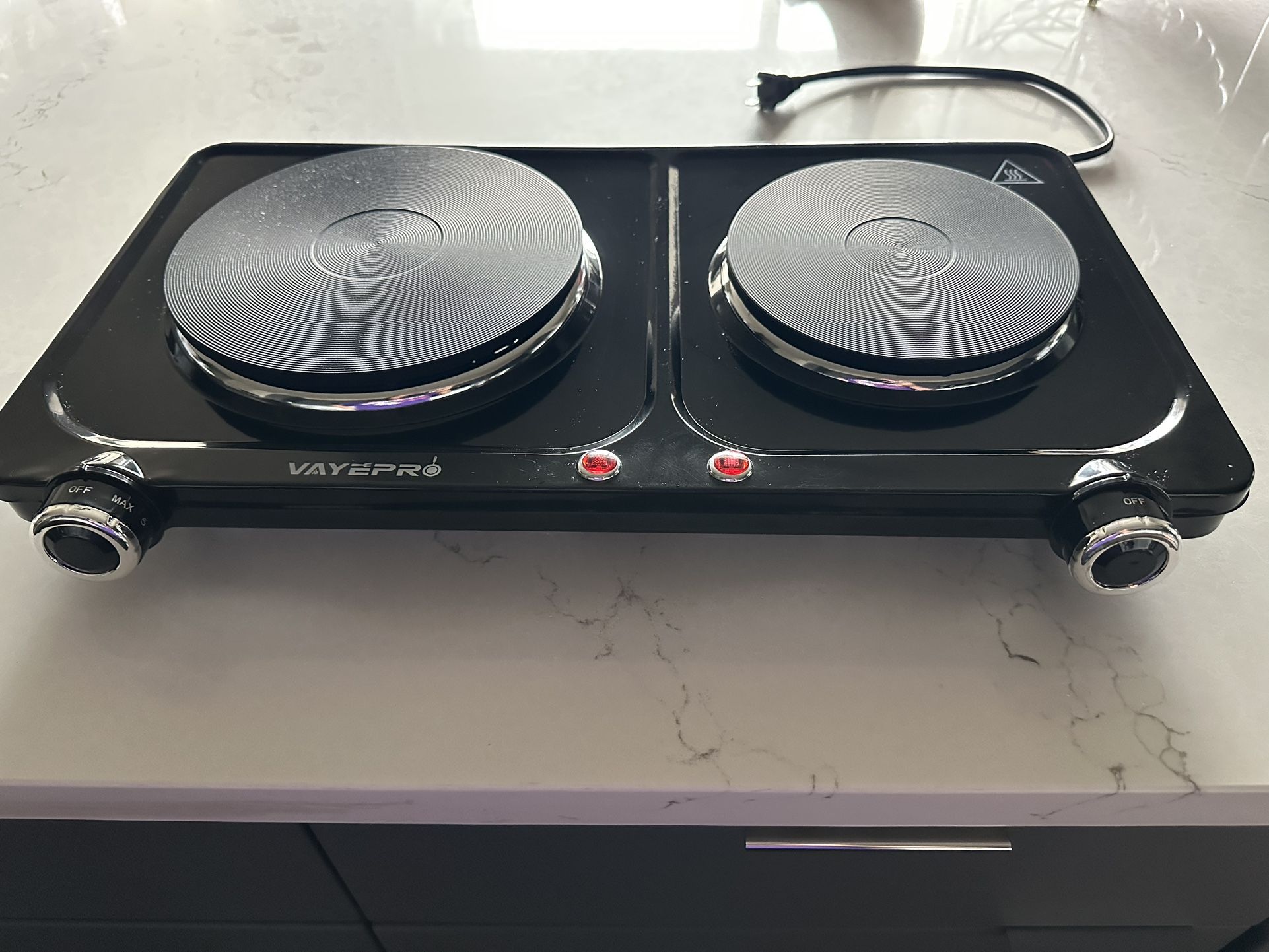 Portable Electric Double Hot Plate Burner