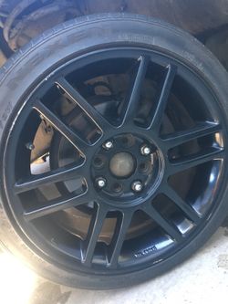 Rims and tires