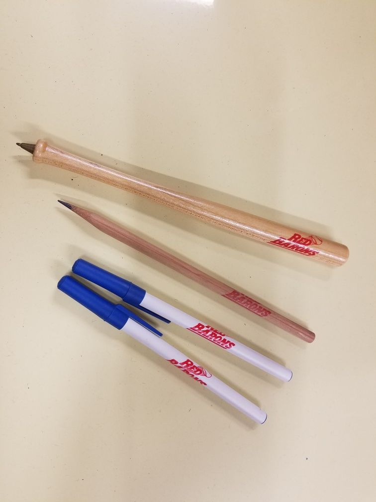 Scranton wilkes barre red barons pens and pencils