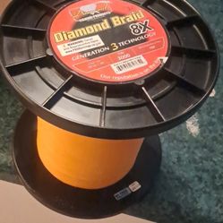 50lb Diamond Braid New 3000yrd 8 Strand Solid Core Fishing Like. Brand New. 