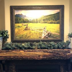 Scenic custom painting