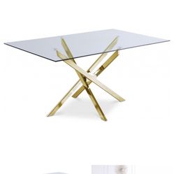Glass dining table new 