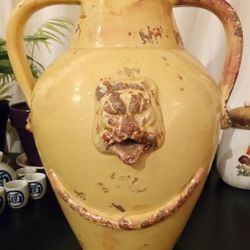 Antiqued Wine Jug