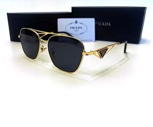 New PR Square Geometric Gold Metal