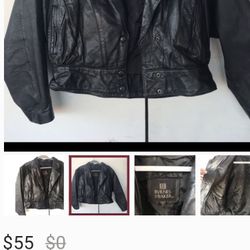  Byrnes&Barker Leather Jacket 