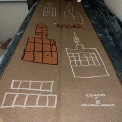 Coach X Jean Michel Basquiat Oversized Scarf NWT