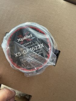 Sonic Xplod New Speakers