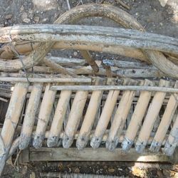 Antique wooden Cart or wagoneeds  work And /restoration 