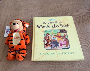 Disney vintage Winnie the Pooh Plush Book Set