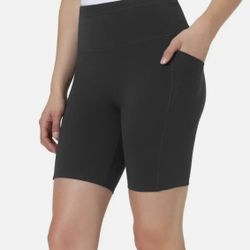 NEW Mondetta Women Active Bike Short Black Large 