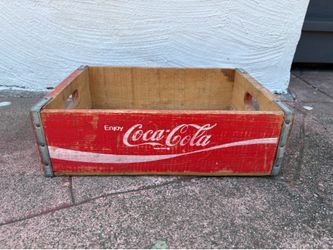 Vintage Wooden Coca-Cola Crate