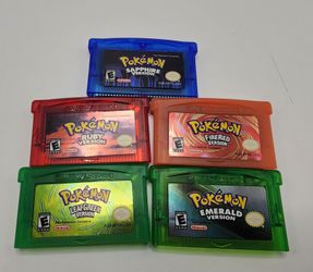 Pokemon Gameboy Advance Games