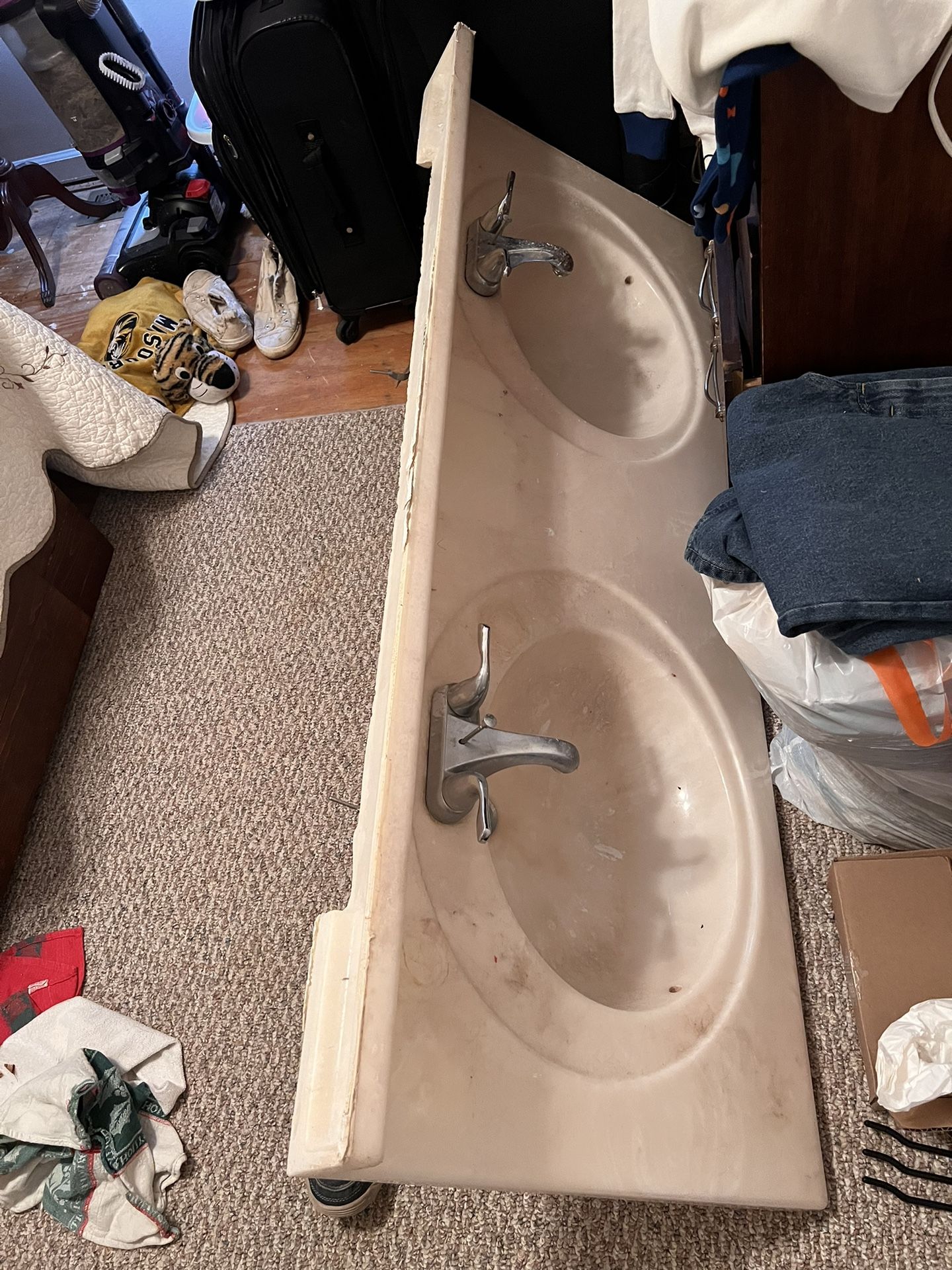 Double Bathroom Sink