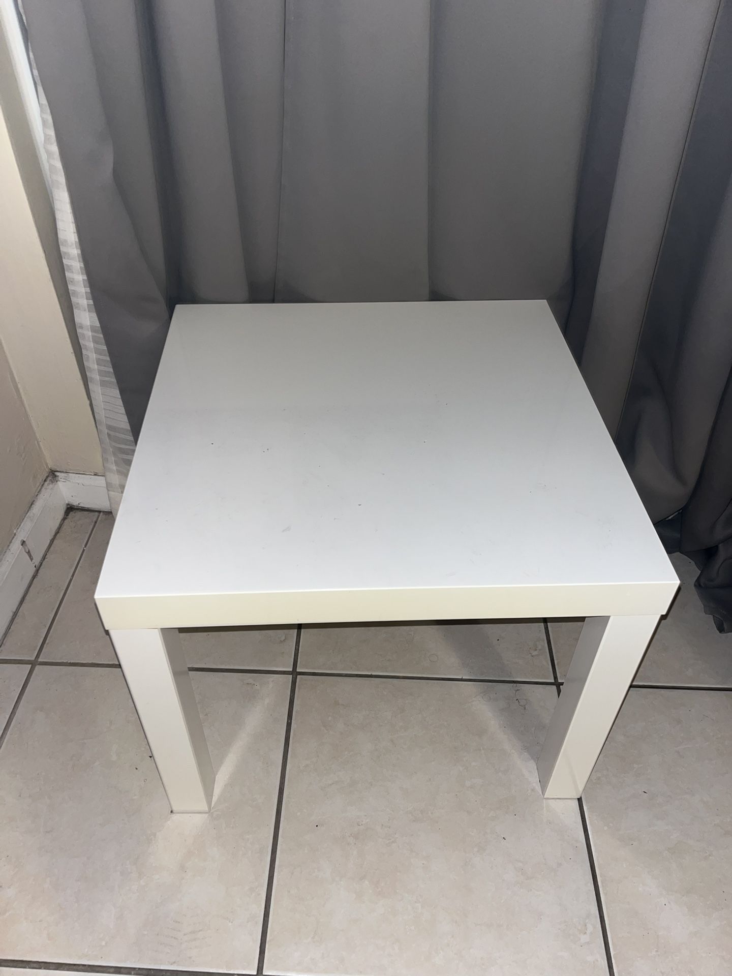 White Table