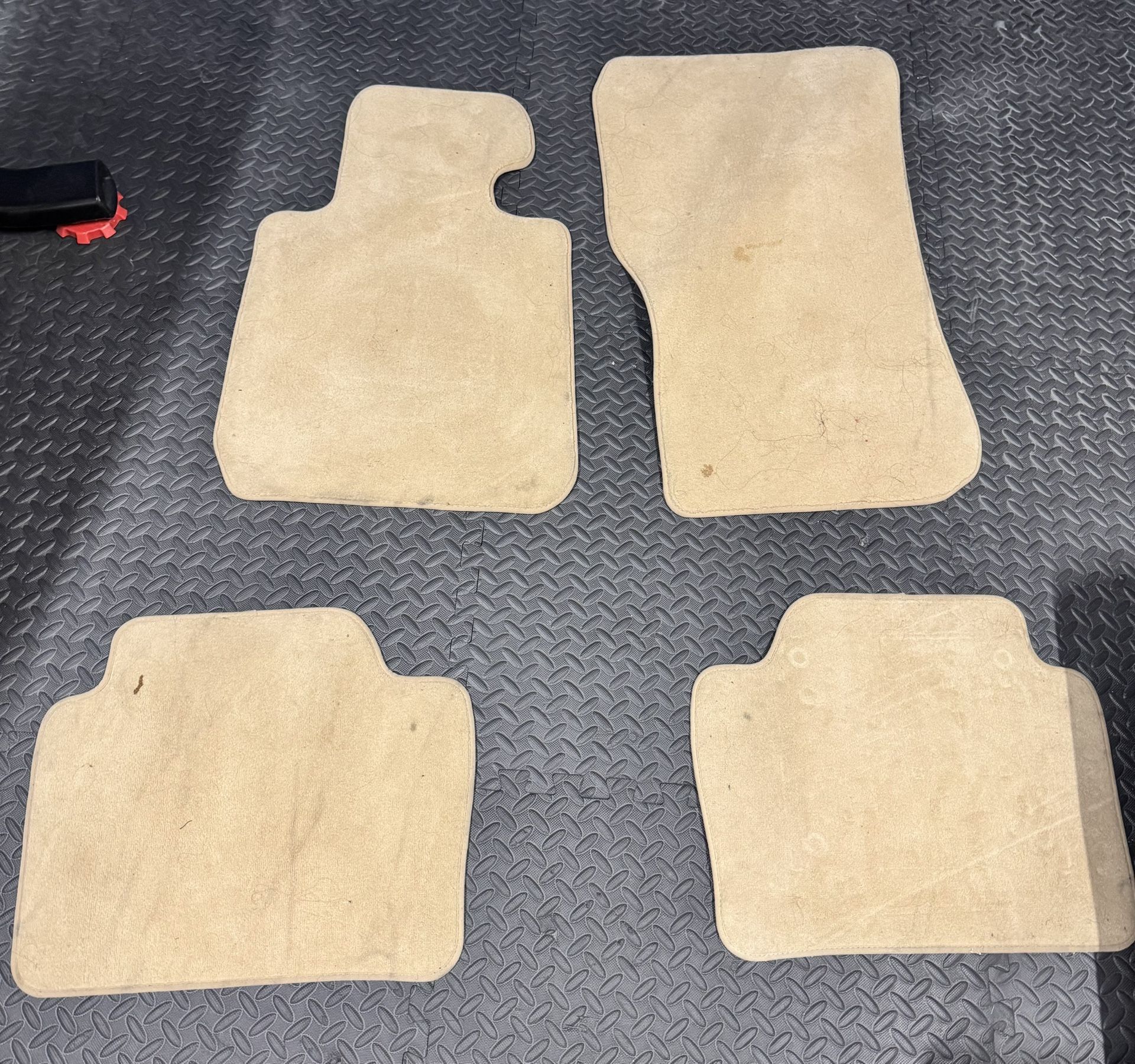 Original BMW 3 Series Floor Mats Beige