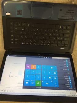 Hp 2000 laptop.1.3ghz AMD cpu 4gb ram win 10