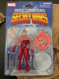 Marvel Legends Secret Wars Daredevil 6” Figure Complete w/ Accessories & Card