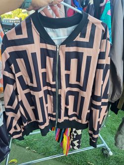 Brown/black jacket size XL