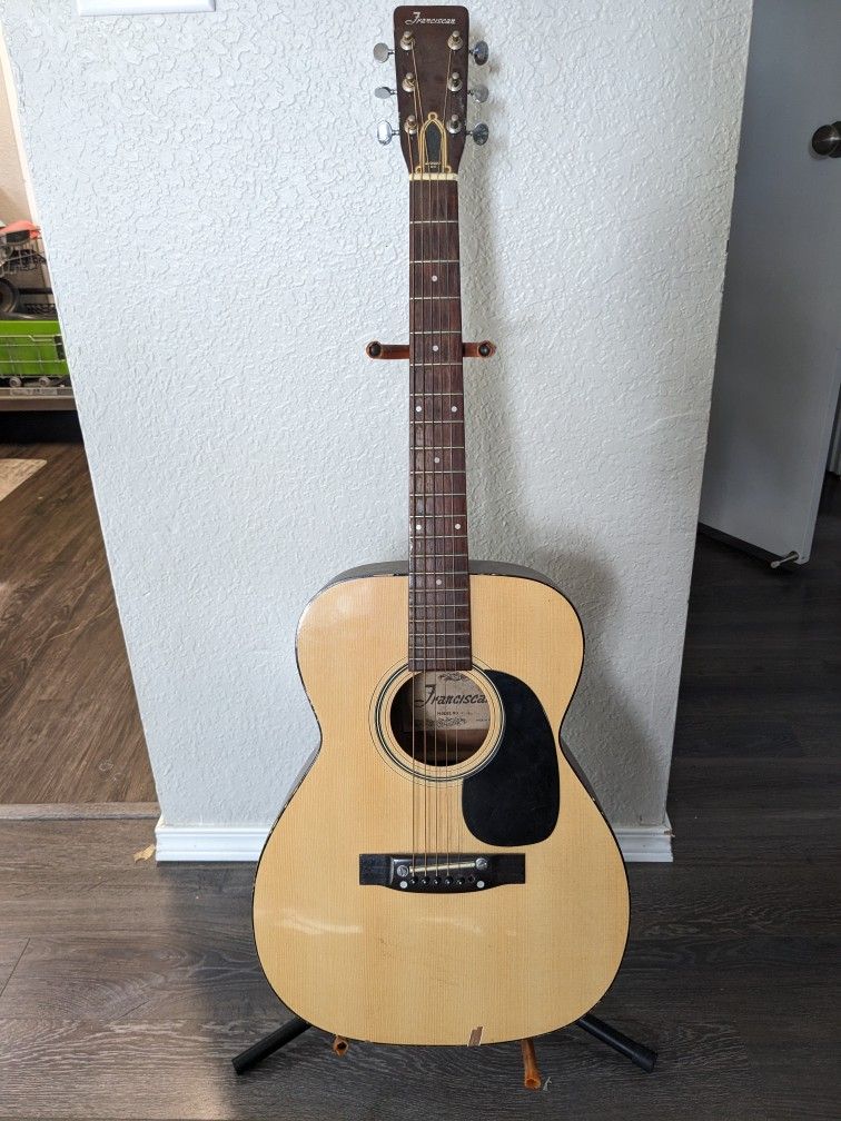 Franciscan Acoustic Guitar 