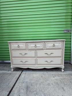 Vintage French Provincial Dresser - Antique Furniture