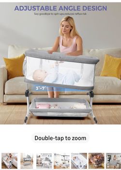 Brand new Inclining bedside Bassinet