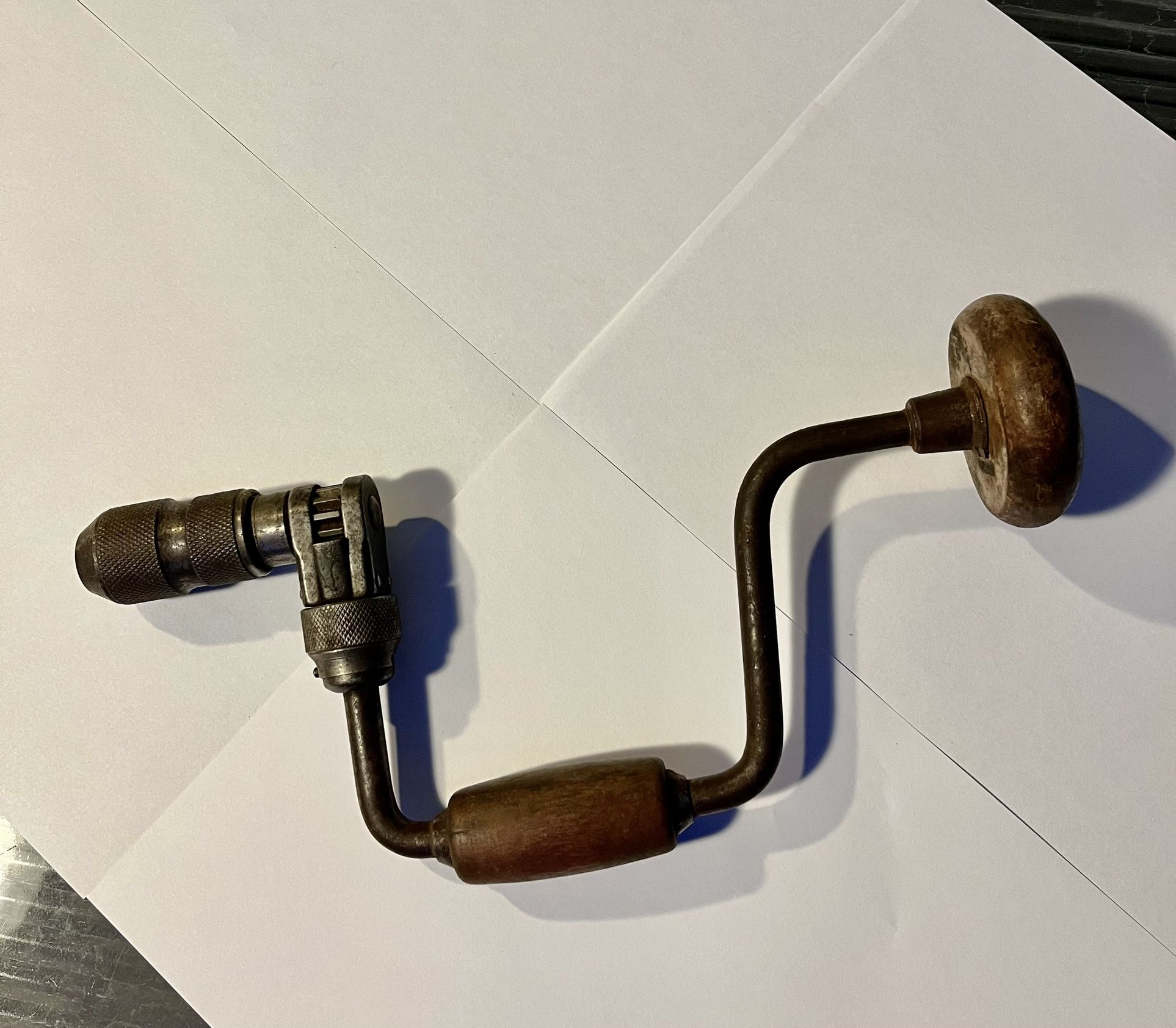 Vintage manual hand drill