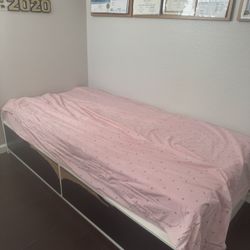 Twin Bed With Storage