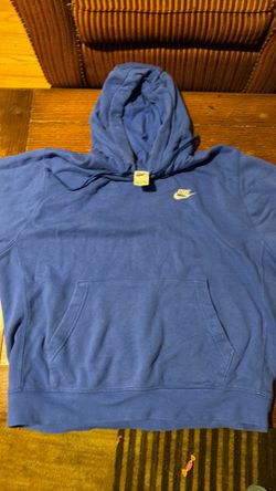 Blue Nike hoodie