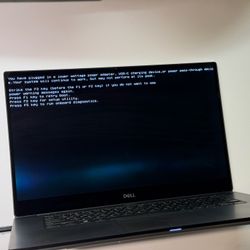 Dell XPS 15 7590 i9 32GB RAM UHD 4K As Is For Parts or Repair