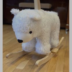 Crate And Barrel Polar Bear Rocker