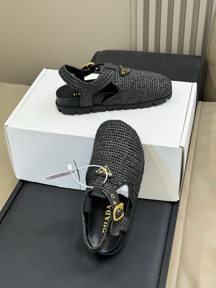 Pr,ada Birken shoes