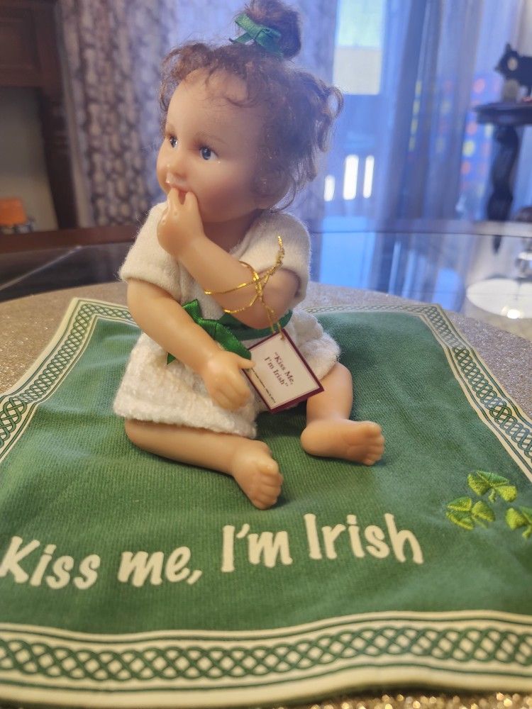 Austin Drake Kiss Me I'm Irish Mini Doll