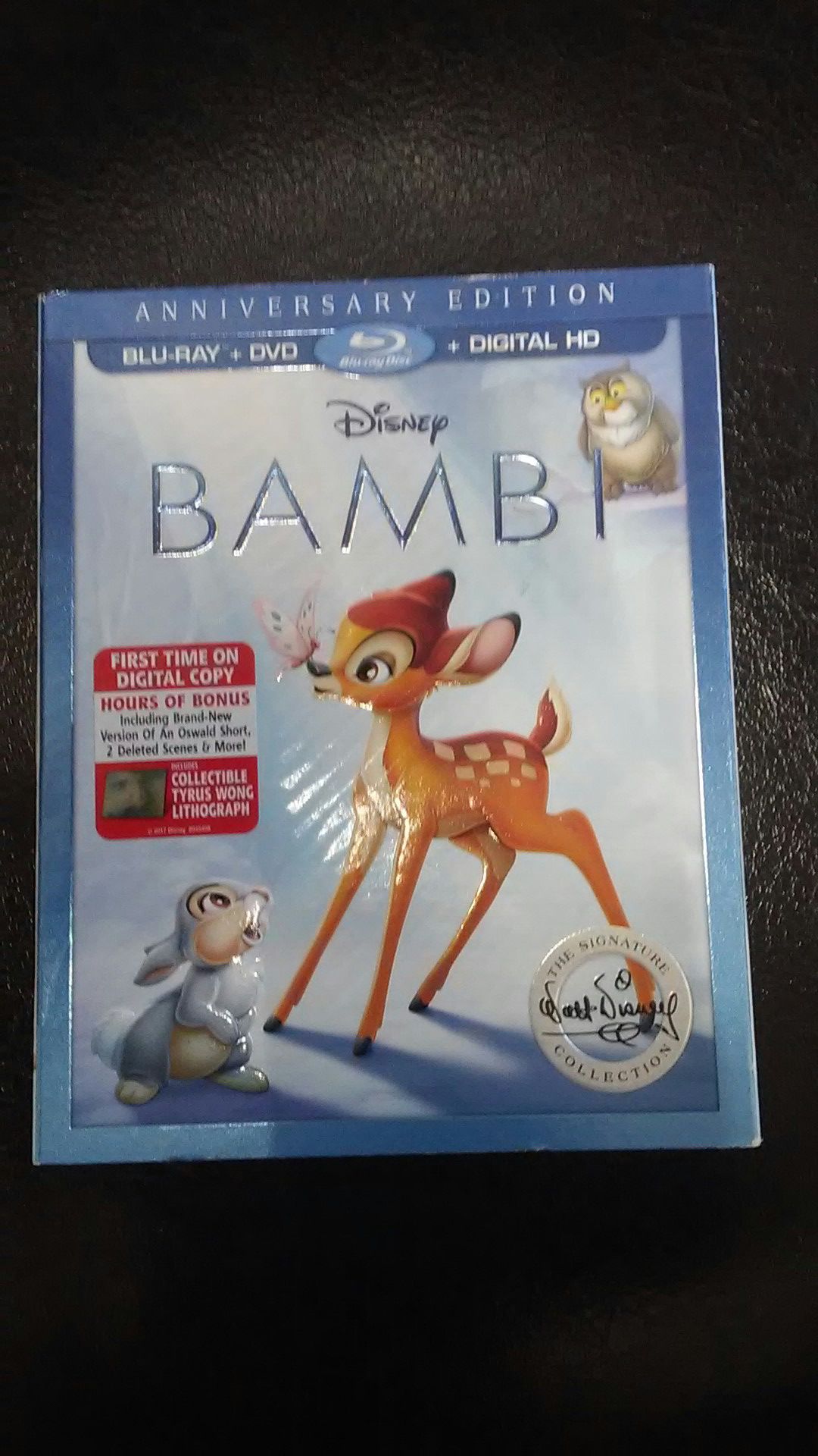 Bambi blueray and dvd
