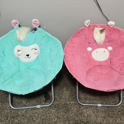 kids saucer chair ( each $30)