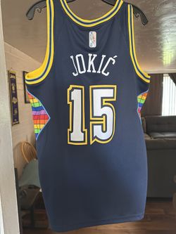 Nike NBA Denver Nuggets Jokic City Edition Diamond Swingman Jersey