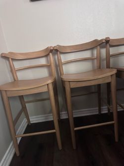 3 Kaysville Curved Back Wood Counter Height Barstool Threshold Studio McGee-Natura