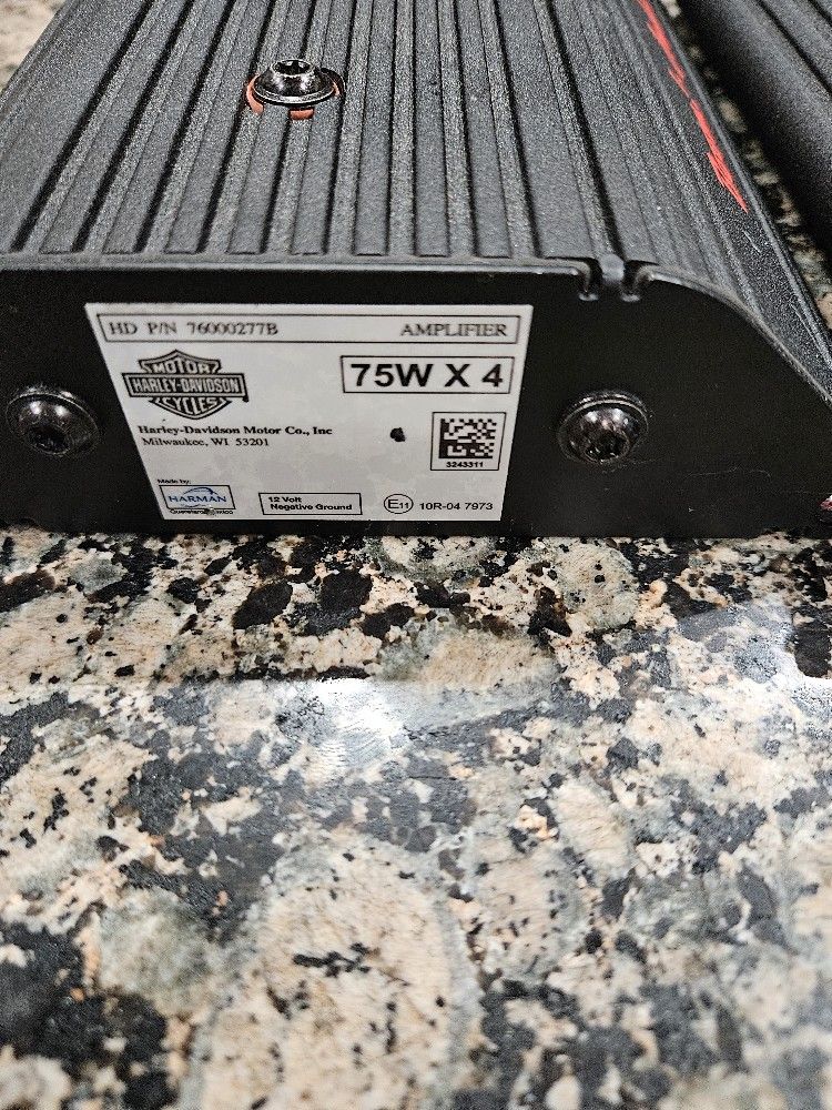 Harley-davidson Boom 2 Audio Amplifiers