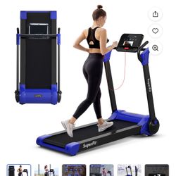 🆕 Folding Treadmill With Bluetooth 🎶 