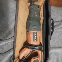 Ridgid electric sawzall