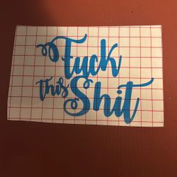 Window Decal Sticker 