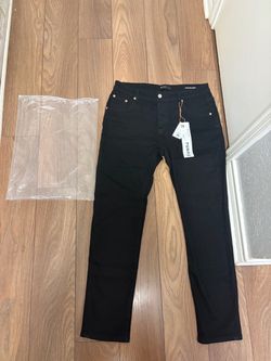 Black purple jeans size 34