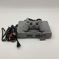 Sony PlayStation 1 Console w/ 1 Controller and Memory card
